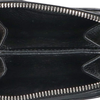 Chrome Hearts Coin Case Daga Round Zip Leather — view 3