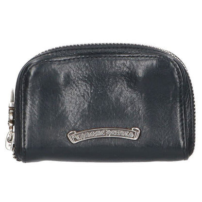 Chrome Hearts Coin Case Daga Round Zip Leather — view 2