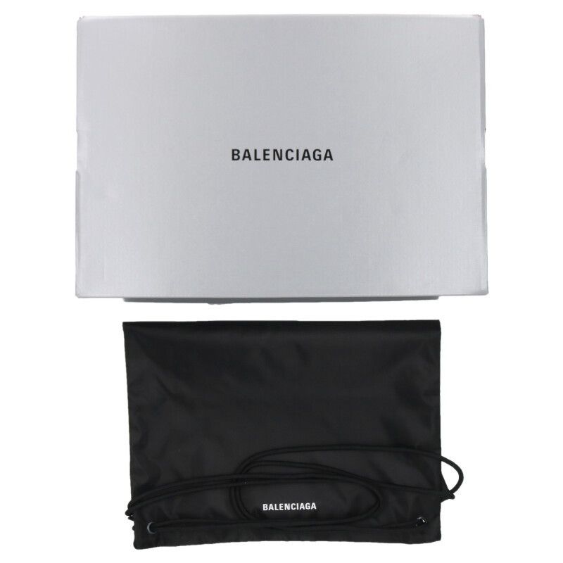 Balenciaga Stapler Distressed Low Cut Sneakers — view 5