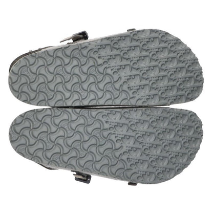 Dior Birkenstock Milano Rollaco Star Buckle Felt Sandals — view 3