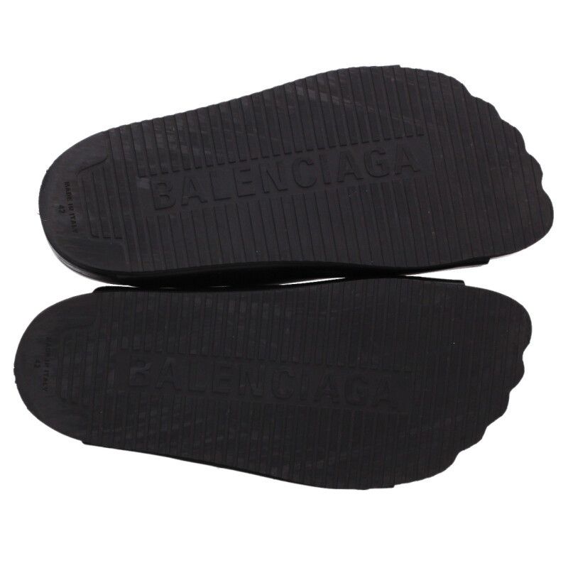 Balenciaga Sunday Sandal Leather Sandals — view 4