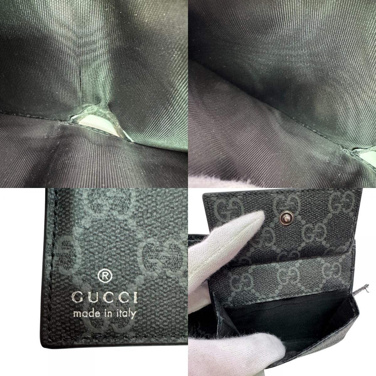 Gucci Compact Wallet Logo GG Emblem Bifold — view 7