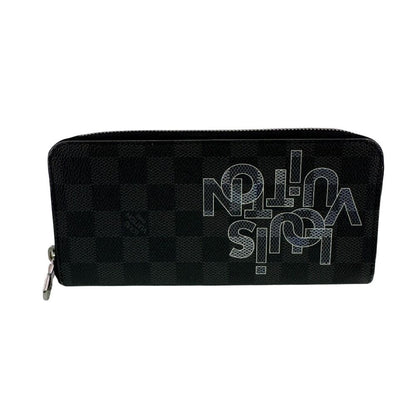 Louis Vuitton Zip Around Organizer Zippy Wallet Vertical Damier Graphite