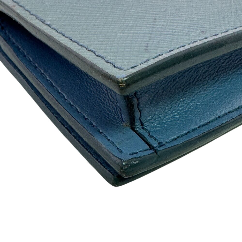 Prada Business Card Case Set Era Triangle Plate — view 3
