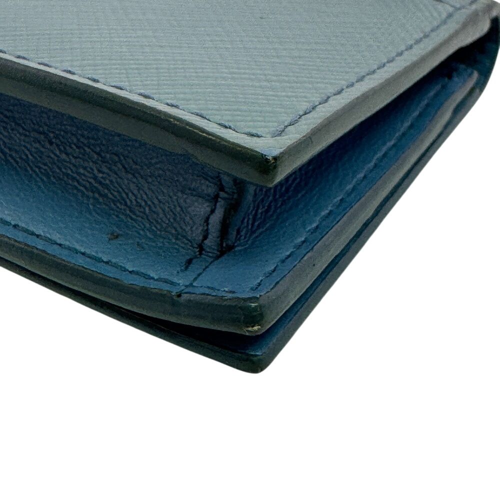 Prada Business Card Case Set Era Triangle Plate — view 4
