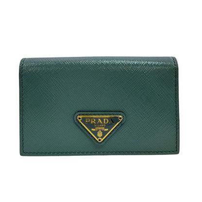 Prada Business Card Case Set Era Triangle Plate