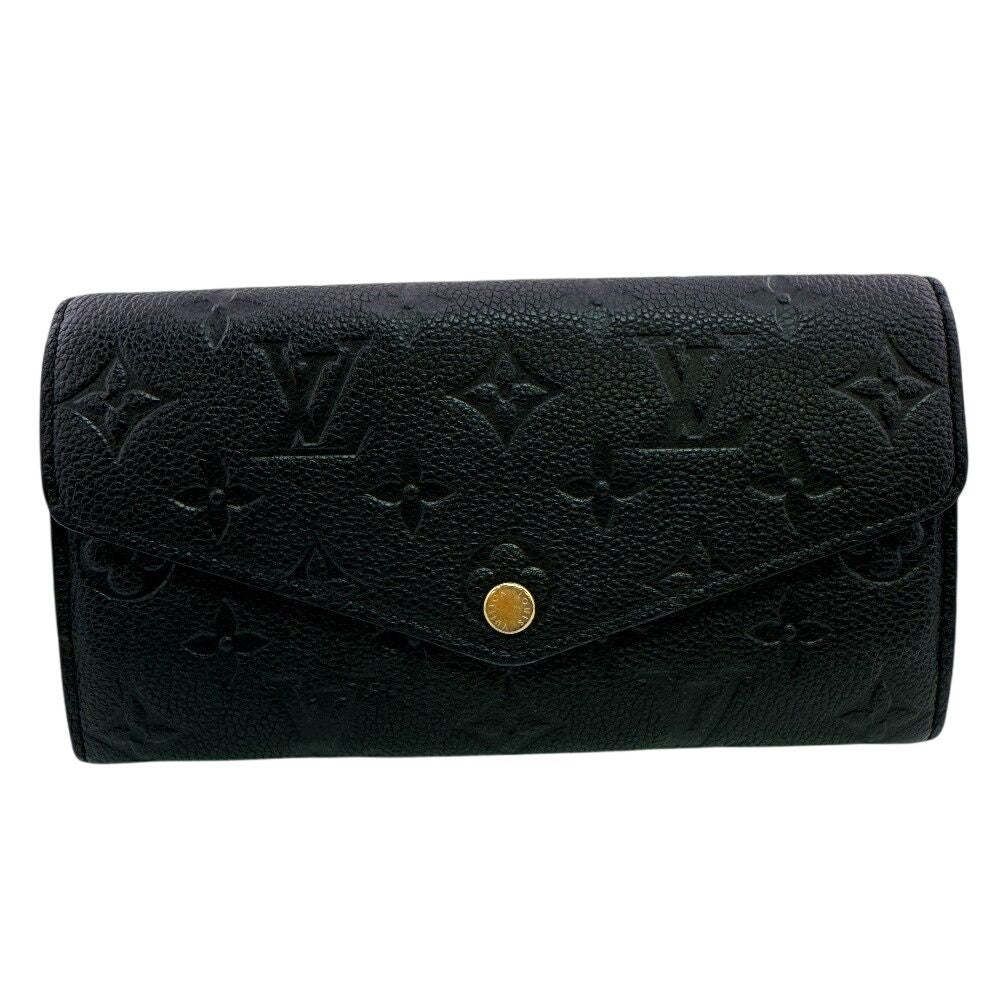 Louis Vuitton Flap Bifold Wallet Portefeuille Sarah Monogram Empreinte