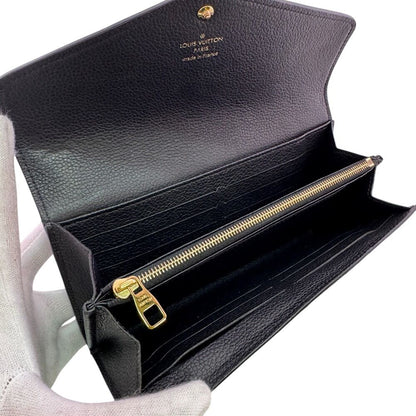 Louis Vuitton Flap Bifold Wallet Portefeuille Sarah Monogram Empreinte — view 5