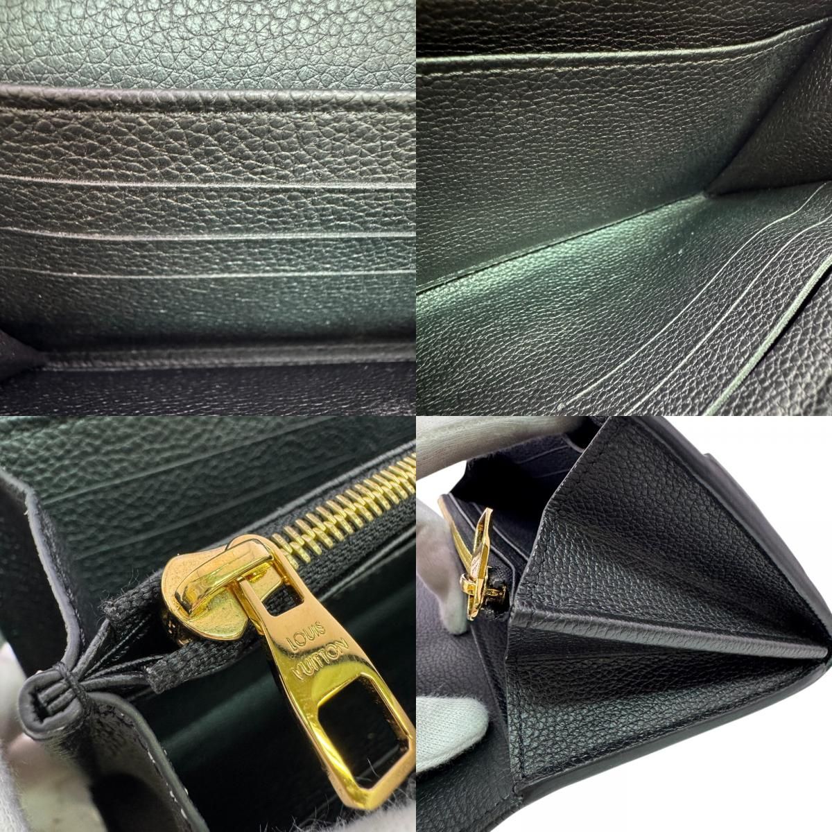 Louis Vuitton Flap Bifold Wallet Portefeuille Sarah Monogram Empreinte — view 7