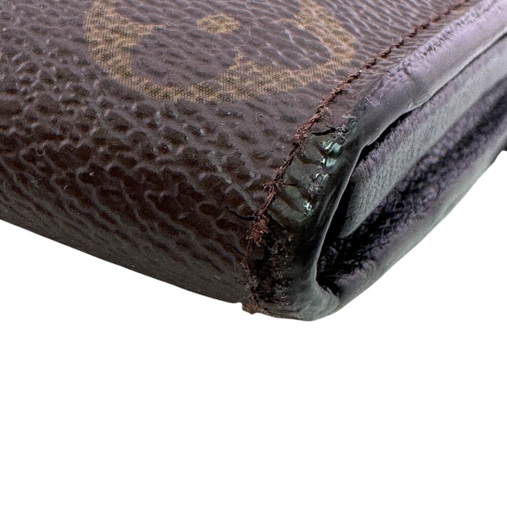 Louis Vuitton Flap Lock Bifold Portefeuille Pallas Monogram Wallet — view 4