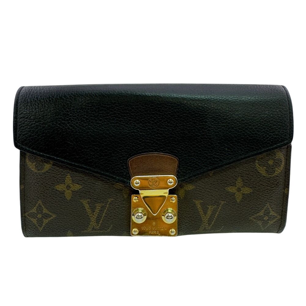 Louis Vuitton Flap Lock Bifold Portefeuille Pallas Monogram Wallet