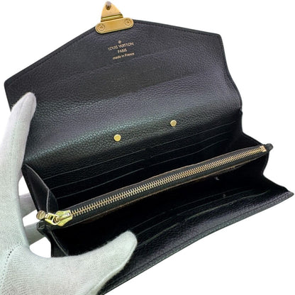 Louis Vuitton Flap Lock Bifold Portefeuille Pallas Monogram Wallet — view 6