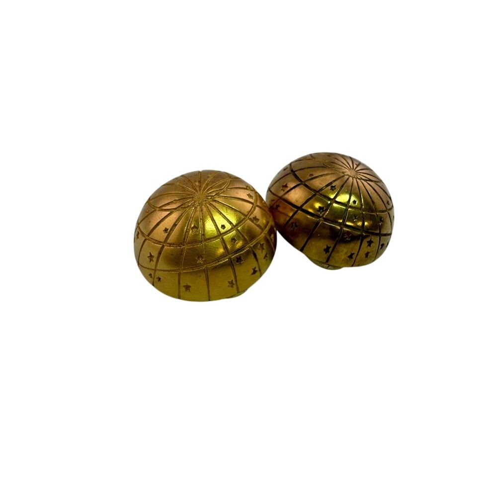 Hermes Clip on Zodiac Globe Earrings — view 2