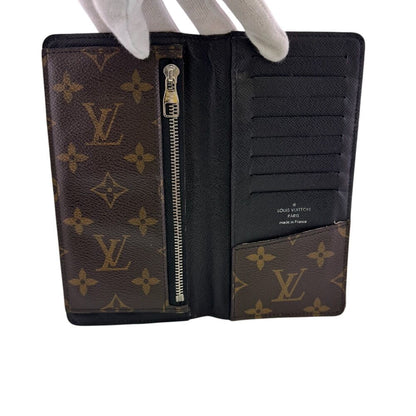 Louis Vuitton Portefeuille Brazza Monogram Macassar Wallet — view 5