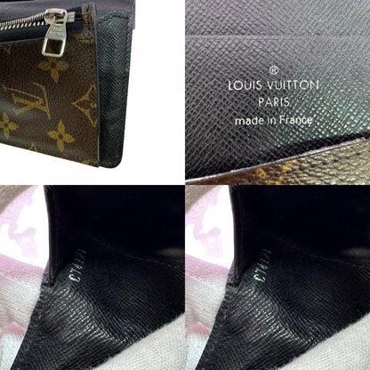 Louis Vuitton Portefeuille Brazza Monogram Macassar Wallet — view 8