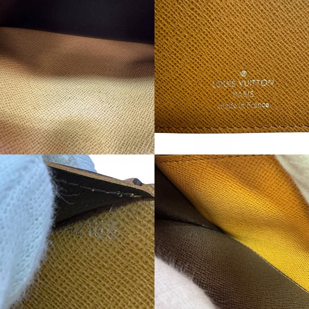 Louis Vuitton Portefeuille Brazza Epi Monogram Wallet — view 8