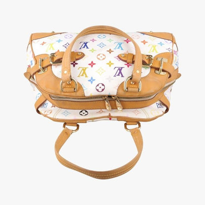 Louis Vuitton Handbag Claudia Blanc Monogram Multicolor Gold — view 5