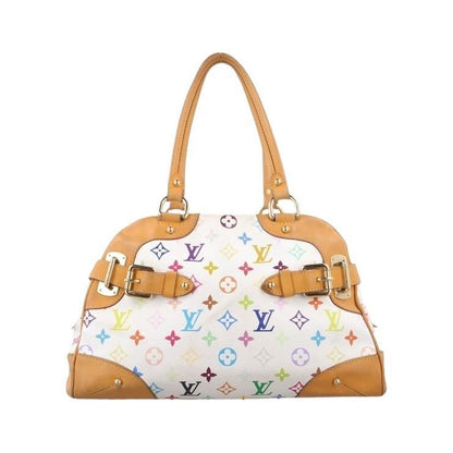 Louis Vuitton Handbag Claudia Blanc Monogram Multicolor Gold