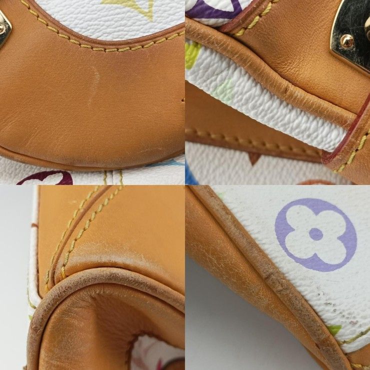 Louis Vuitton Handbag Claudia Blanc Monogram Multicolor Gold — view 4