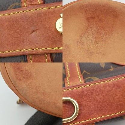 Louis Vuitton Duffle Brown Monogram 2-Way Shoulder Bag Gold — view 9