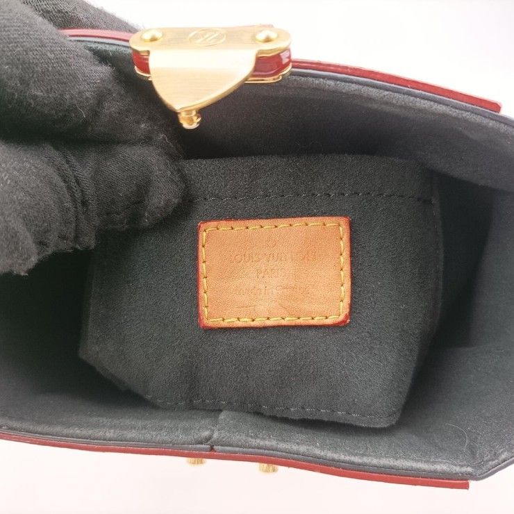 Louis Vuitton Duffle Brown Monogram 2-Way Shoulder Bag Gold — view 7