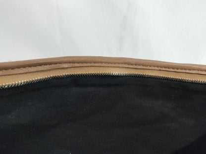 Balenciaga Clutch Bazaar Brown Leather Boa Second Silver — view 9