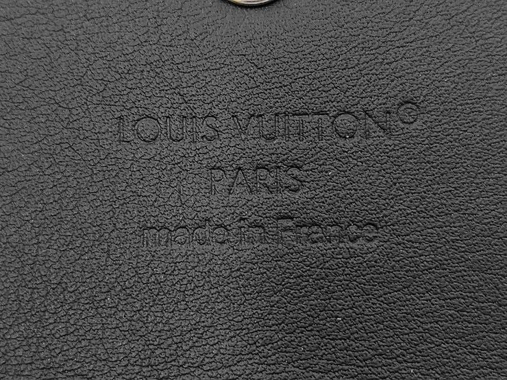 Louis Vuitton Key Case Multicles 6 Black Monogram Shadow Silver Key Holder — view 7
