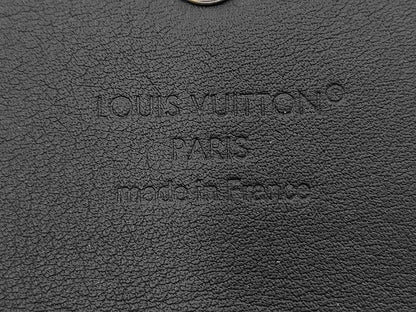 Louis Vuitton Key Case Multicles 6 Black Monogram Shadow Silver Key Holder — view 7