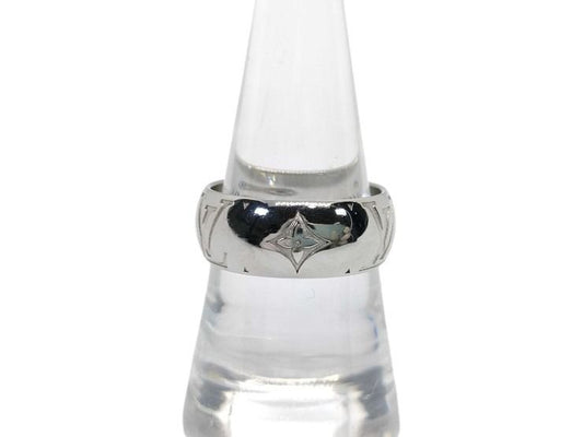 Louis Vuitton Ring Silver Metal