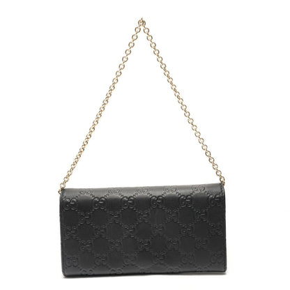 Gucci Shoulder Bag Guccissima Horsebit Chain Wallet — view 2