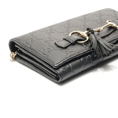 Gucci Shoulder Bag Guccissima Horsebit Chain Wallet — view 5