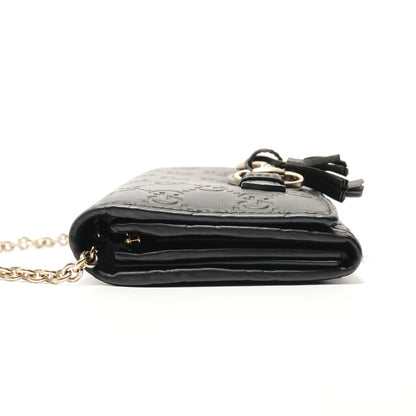 Gucci Shoulder Bag Guccissima Horsebit Chain Wallet — view 3