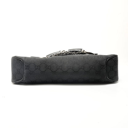 Gucci Shoulder Bag Horsebit GG Canvas — view 7