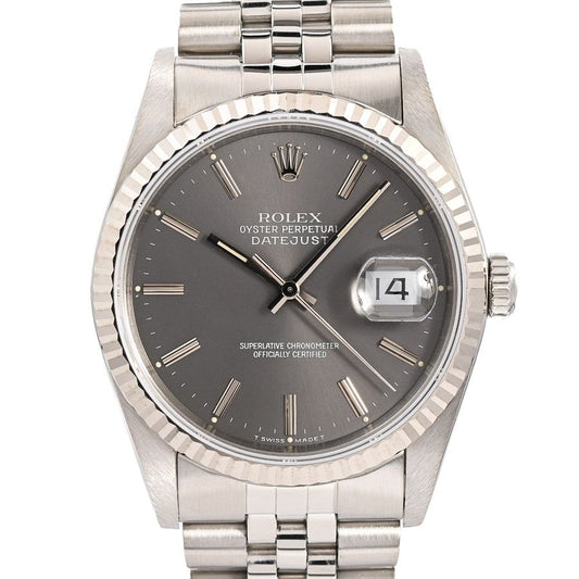 Rolex Watch Datejust White Gold