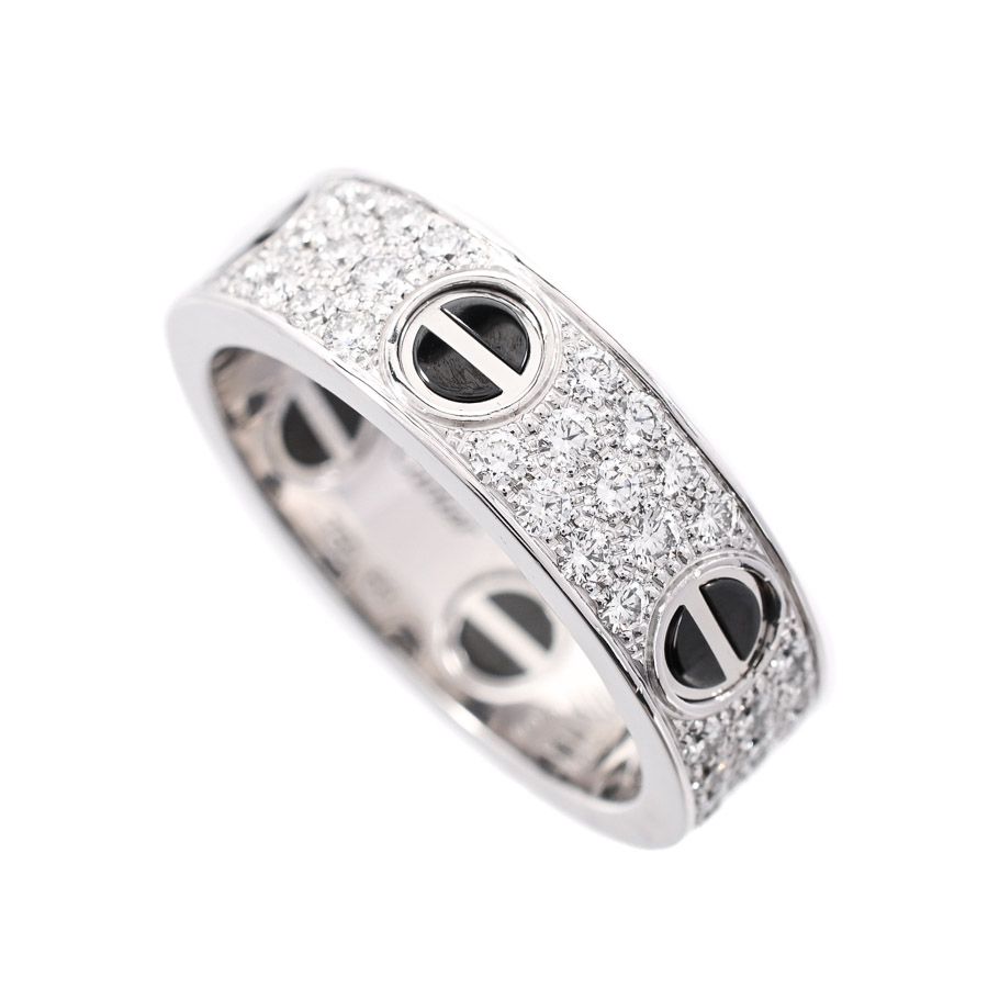 Cartier Ring Love White Gold