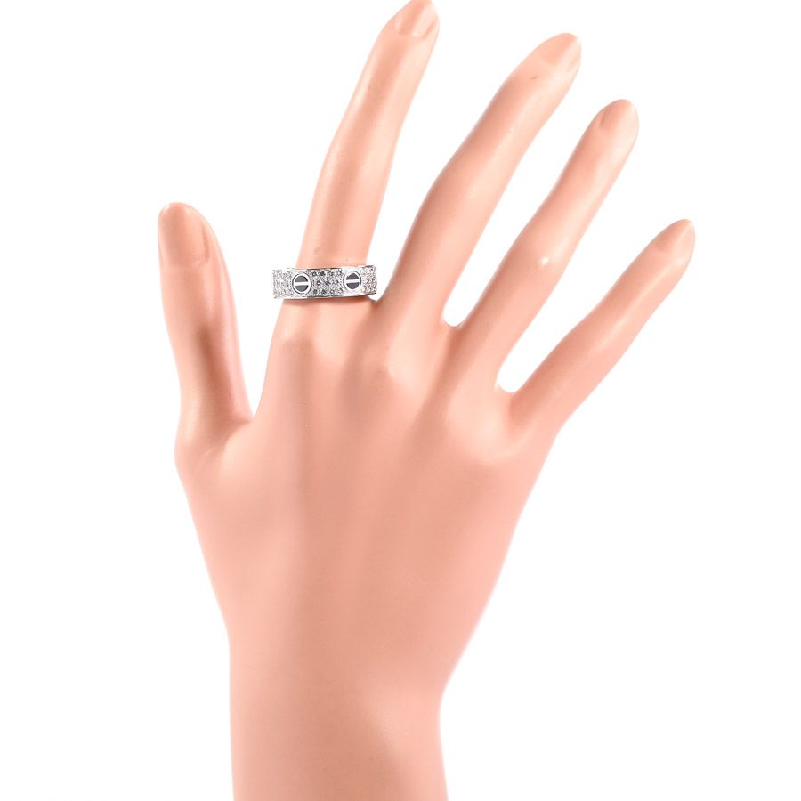 Cartier Ring Love White Gold — view 5
