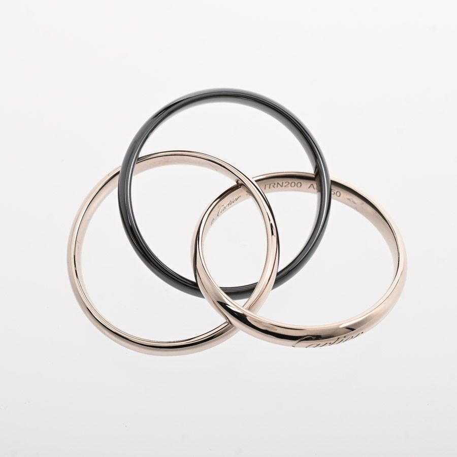 Cartier Ring Trinity White Gold — view 4