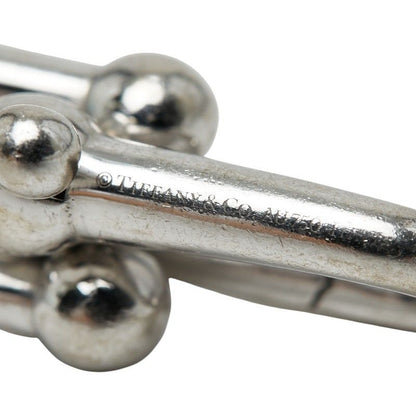 Tiffany & Co Large Link 14 Frame Bracelet 18k White Gold — view 5