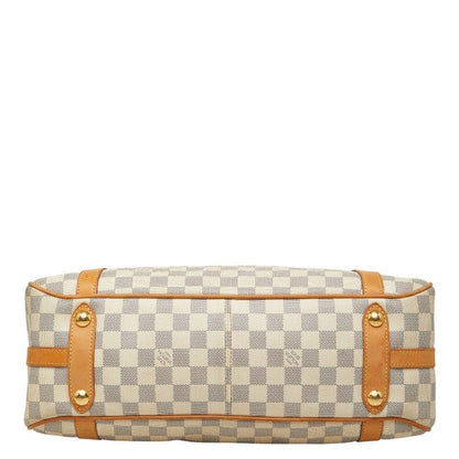 Louis Vuitton Damier Azur Strethe PM Tote Shoulder Bag White Leather — view 3