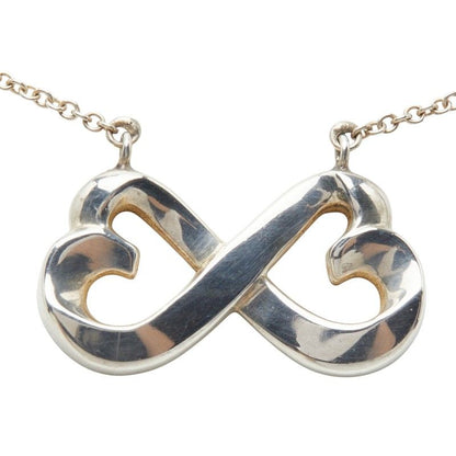 Tiffany & Co Double Loving Necklace Silver — view 2
