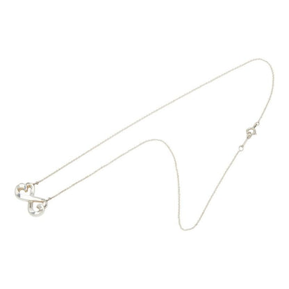 Tiffany & Co Double Loving Necklace Silver — view 4