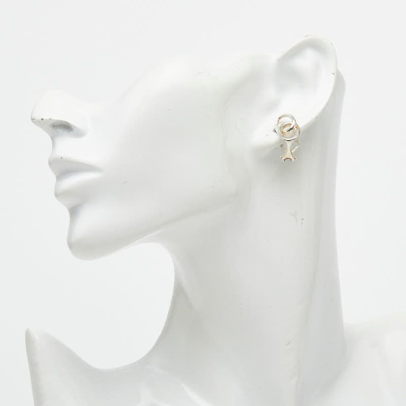 Tiffany & Co Double Loop Earrings Silver — view 5