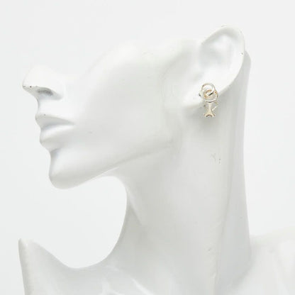 Tiffany & Co Double Loop Earrings Silver — view 5