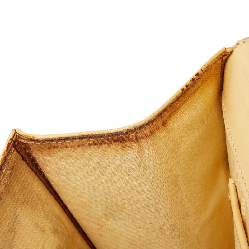 Louis Vuitton Epi la Depth Crossbody Shoulder Bag Vanille Yellow Leather — view 8