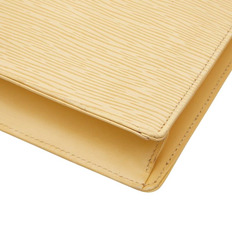 Louis Vuitton Epi la Depth Crossbody Shoulder Bag Vanille Yellow Leather — view 4