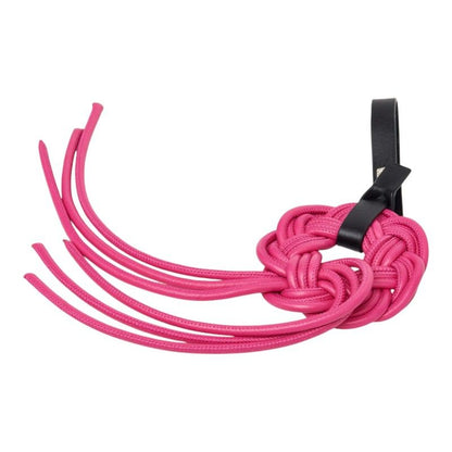 Loewe Bag Charm Pink Black Leather — view 2