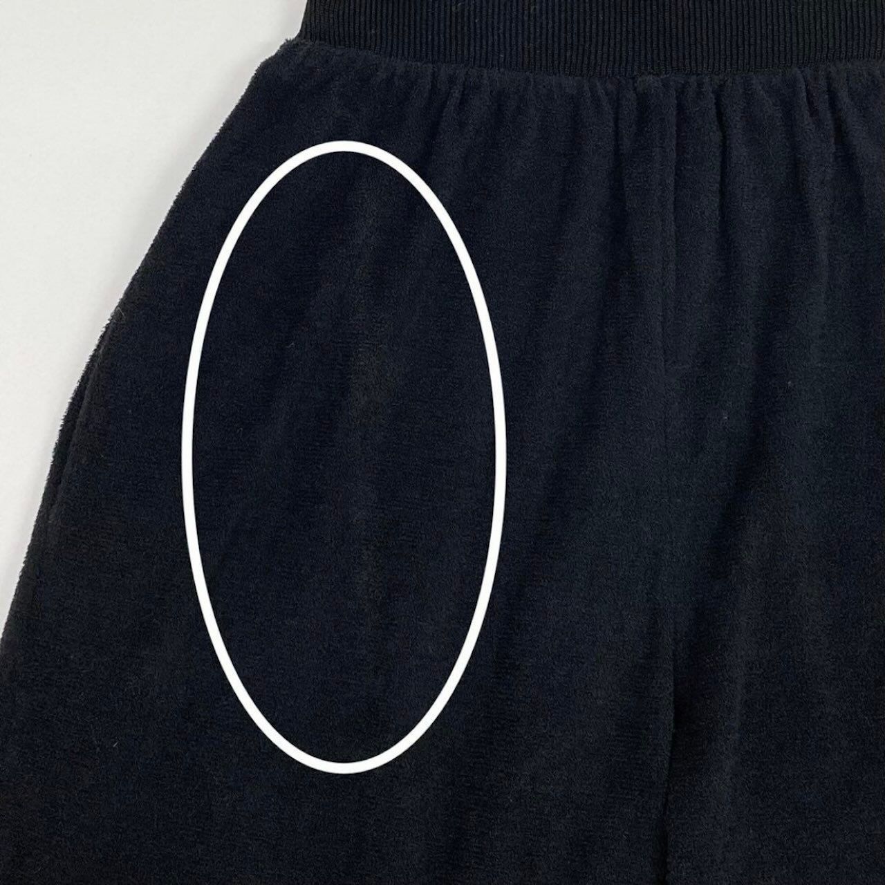 Loewe Logo Embroidery Black Cotton Shorts A3 — view 7