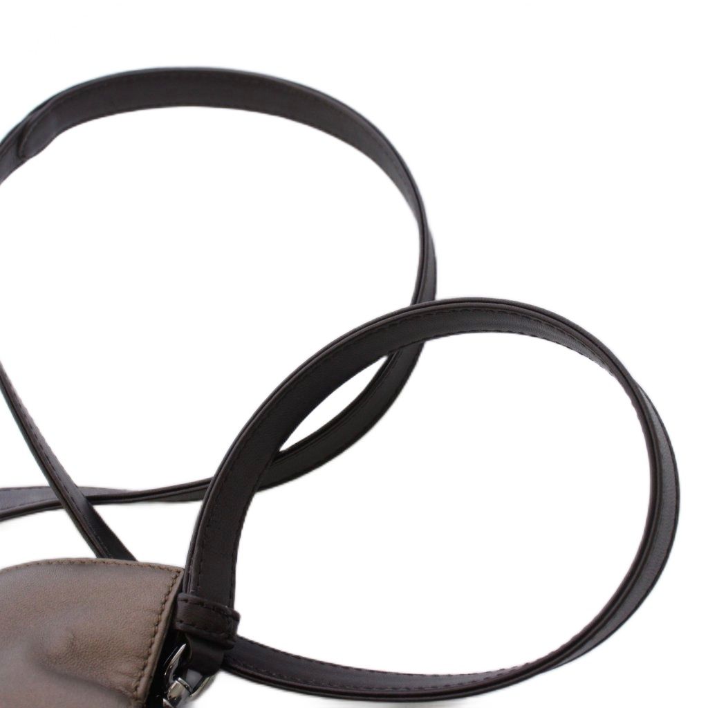 Loewe Flamenco 22 Shoulder Bag Leather Brown KH — view 8