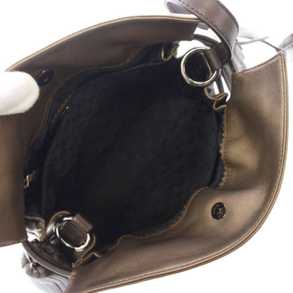Loewe Flamenco 22 Shoulder Bag Leather Brown KH — view 5