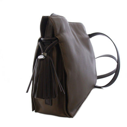 Loewe Flamenco 22 Shoulder Bag Leather Brown KH — view 2